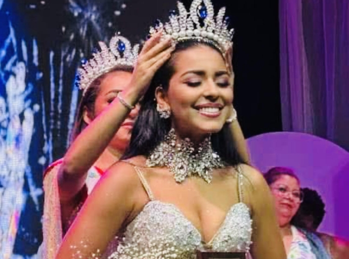 Marca local ARUBIANO felicitando Tara cu su triunfo na Punta Cana